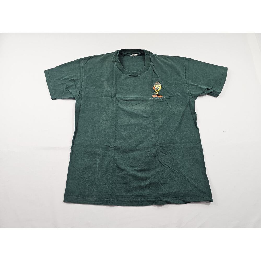 Tweety Bird T-shirt, Looney Tunes, Green Yellow, Sz XL 1990s